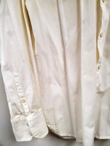 Perry Ellis White Men's Long Sleeve Dress Shirt - Thumbnail 2