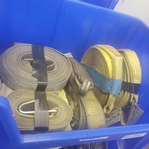 Adjustable Cam Buckle Tie Down Canvas Cargo Lashing Travel Strap Lot - Thumbnail 7