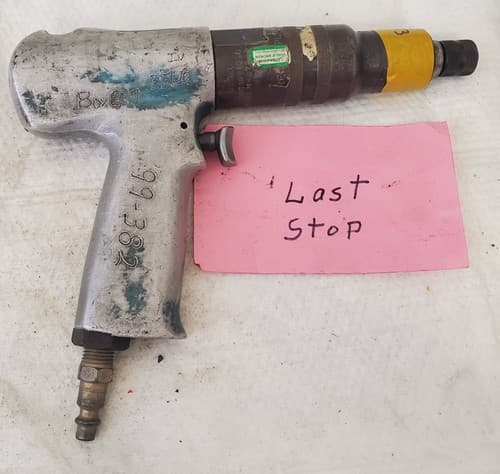 Cleco 8RSAPT-10 Pneumatic Pistol Grip 1/4" Air Tool Screwdriver/Nutrunner TTT-13 - Thumbnail 5