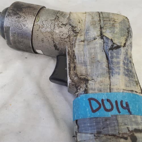 Pistol Grip Pneumatic Air Drill Air Tool DD-14 - Thumbnail 2