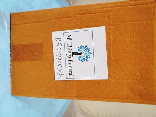 Modern Beautiful Design Handcrafted Urn for Human AshesBAI-7705NK - Thumbnail 2