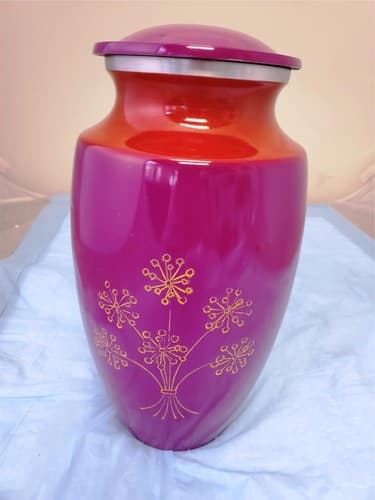 Modern Beautiful Design Handcrafted Urn for Human AshesBAI-7705NK - Image 1