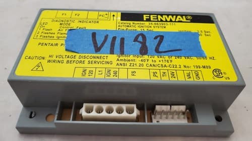 FENWAL 35-663903-111 Automatic Ignition System Control Module 24 VAC - Thumbnail 5