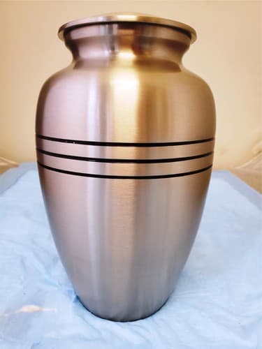 Modern Beautiful Design Handcrafted Urn for Human Ashes BA-693 - Image 1