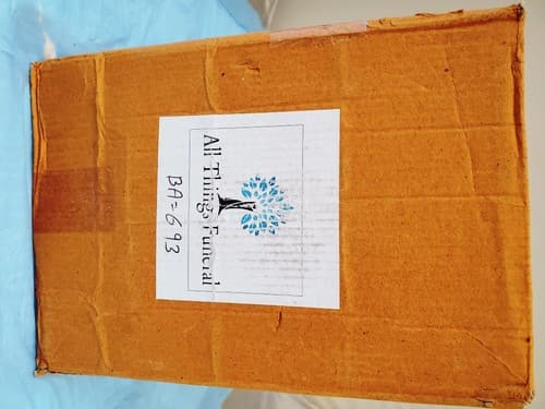 Modern Beautiful Design Handcrafted Urn for Human Ashes BA-693 - Thumbnail 2