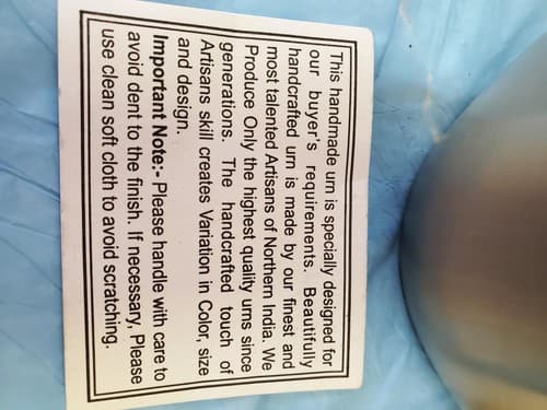 Modern Beautiful Design Handcrafted Urn for Human Ashes BA-693 - Thumbnail 8