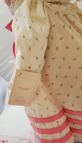 Yolanda Bello Sarah Porcelain Doll Picture Perfect Babies Edwin M. Knowles - Thumbnail 8