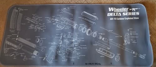 Wheeler Engineering Gun Cleaning Rubber Mat - Image 1