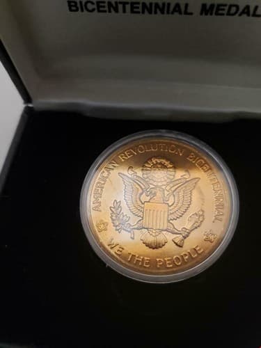 The National Bicentennial Medal 1776-1976 Statue Of Liberty - Thumbnail 2