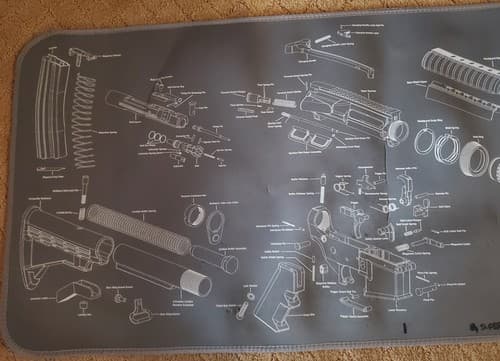 Wheeler Engineering Gun Cleaning Rubber Mat - Thumbnail 2
