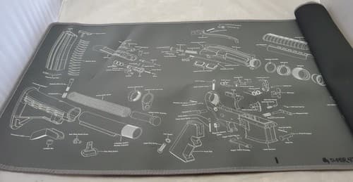 Wheeler Engineering Gun Cleaning Rubber Mat - Thumbnail 5