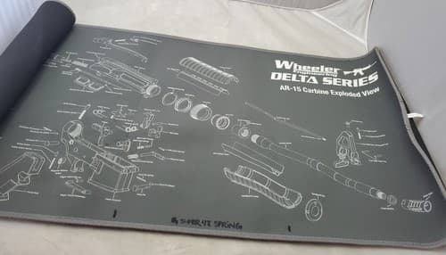 Wheeler Engineering Gun Cleaning Rubber Mat - Thumbnail 4