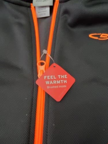 Champion Men's Gray Full Zip Front Sport hood walking Coat Jacket Size Large - Thumbnail 3