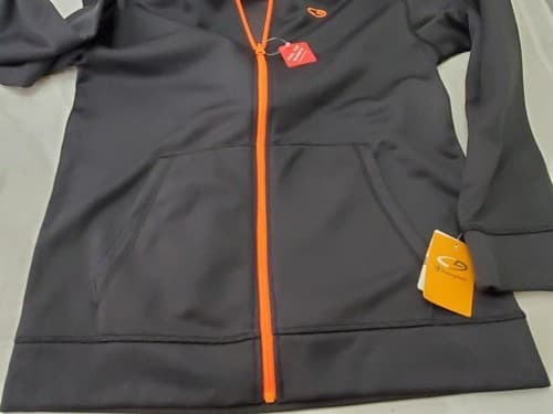 Champion Men's Gray Full Zip Front Sport hood walking Coat Jacket Size Large - Thumbnail 5