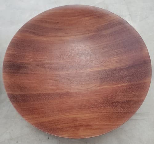 Vintage Antique Modern Wooden Natural Serveware Noodles Bowls - Thumbnail 8