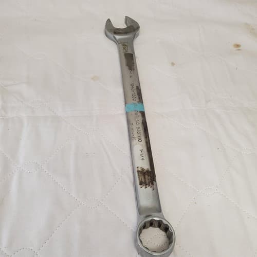 Proto 1240-T500 1-1/4" Anti-Slip Design Combination Wrench LOT-259 - Thumbnail 5