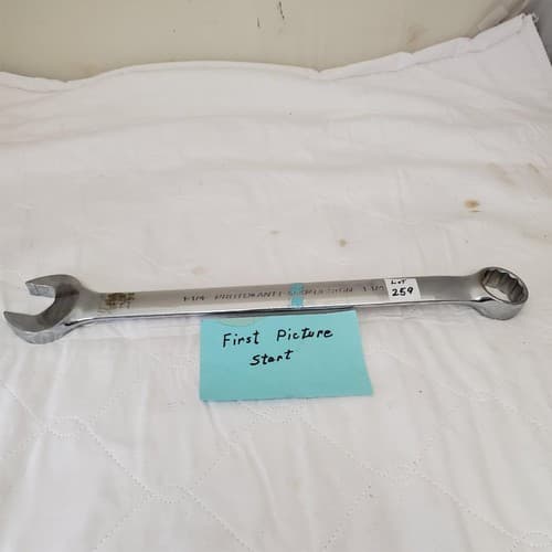 Proto 1240-T500 1-1/4" Anti-Slip Design Combination Wrench LOT-259 - Image 1