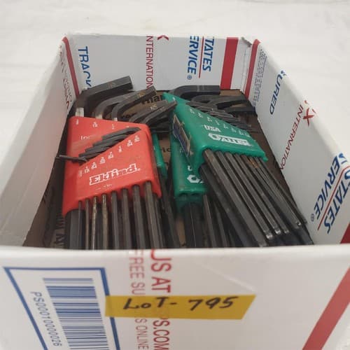 Lot of 3 Eklind L Shaped Hex Wrench Set & Allen Hex Key Sets LOT-795 - Thumbnail 3