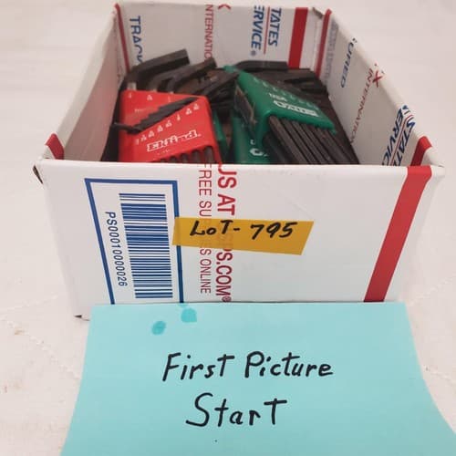 Lot of 3 Eklind L Shaped Hex Wrench Set & Allen Hex Key Sets LOT-795 - Thumbnail 2