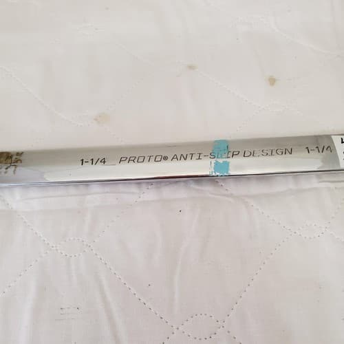 Proto 1240-T500 1-1/4" Anti-Slip Design Combination Wrench LOT-259 - Thumbnail 3