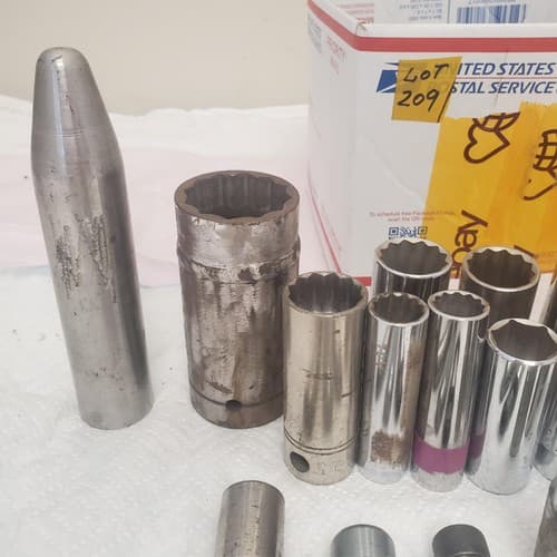 Lot of 21 Assorted Various Drive Sockets LOT 209 - Thumbnail 4