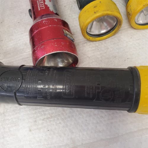 Lot of 5 Msha and Brinkmann Legend Aluminum Flashlight - Thumbnail 4