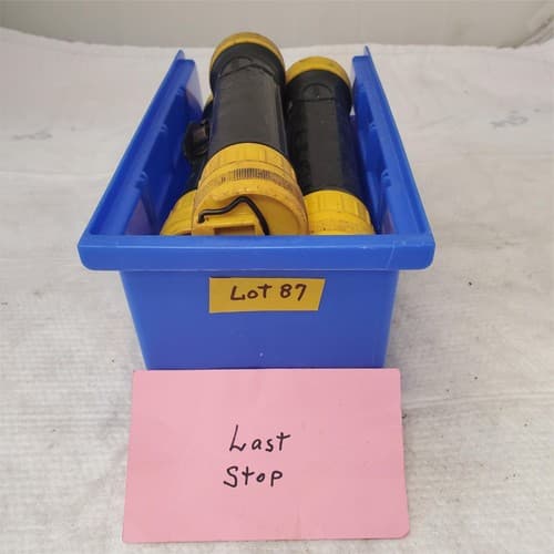 Lot of 5 Msha and Brinkmann Legend Aluminum Flashlight - Thumbnail 12