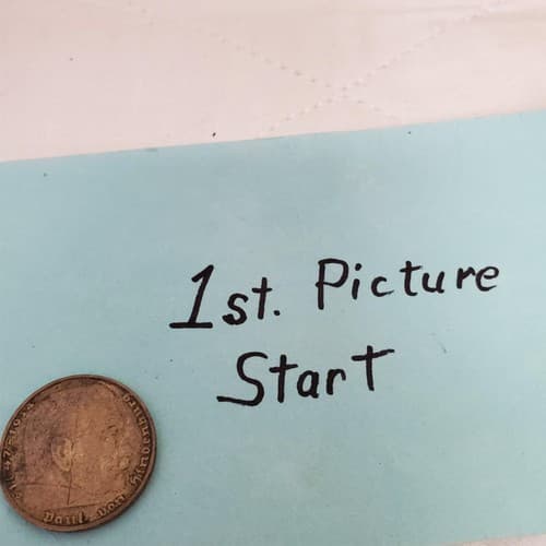 Vintage 1934 Germany 2 Mark Coin Paul von Hindenburg WWII Era Copper - Image 1