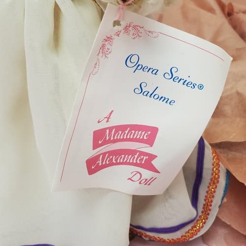 Madame Alexander #1413 Isolde #1412 Salome Opera Series Dolls Set with Box - Thumbnail 5