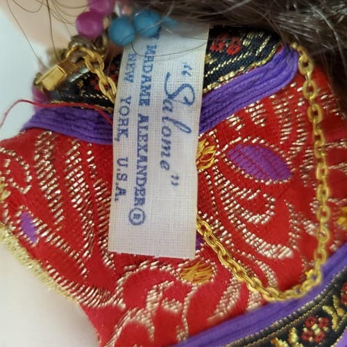 Madame Alexander #1413 Isolde #1412 Salome Opera Series Dolls Set with Box - Thumbnail 8