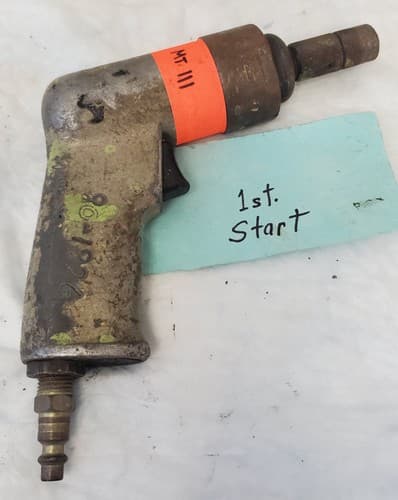 Rockwell Pistol Grip Pneumatic Air Drill Air Tool MT-111 - Image 1