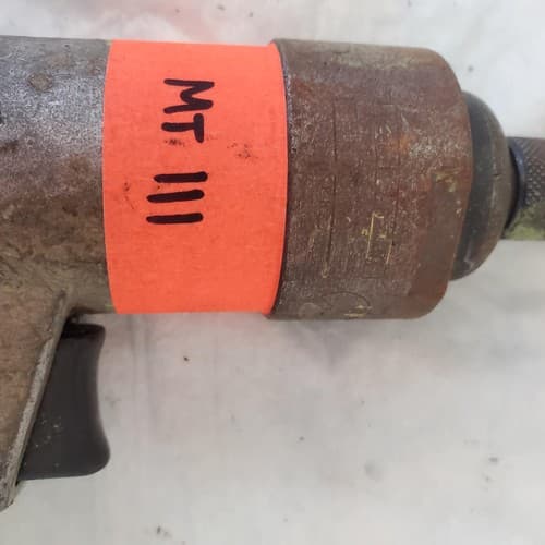 Rockwell Pistol Grip Pneumatic Air Drill Air Tool MT-111 - Thumbnail 2