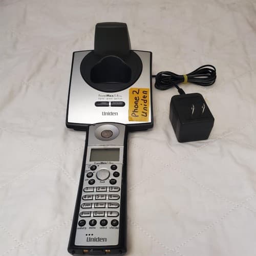 Uniden TRU5860 Power Max 5.8 Ghz Digital Spread Spectrum Cordless #Phone 2 - Thumbnail 4