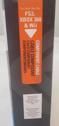 Play Universal HD Component Cable for PS3 XBox360 Wii Power Chords - Thumbnail 7