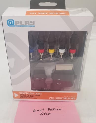 Play Universal HD Component Cable for PS3 XBox360 Wii Power Chords - Thumbnail 9