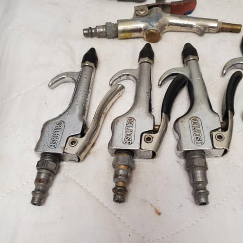 Lot of 8 Coilhose & Various Pneumatics High Pressure Air Blow Gun LOT-791 - Thumbnail 6