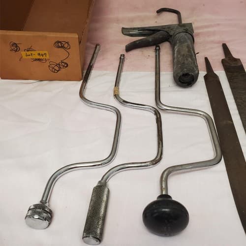 Assorted Speed Drive Handle Rasp File Grease Gun Spot Cooling System Lot-947 - Thumbnail 5