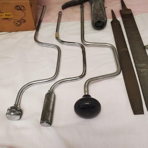 Assorted Speed Drive Handle Rasp File Grease Gun Spot Cooling System Lot-947 - Thumbnail 11