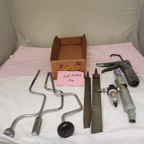 Assorted Speed Drive Handle Rasp File Grease Gun Spot Cooling System Lot-947 - Thumbnail 13