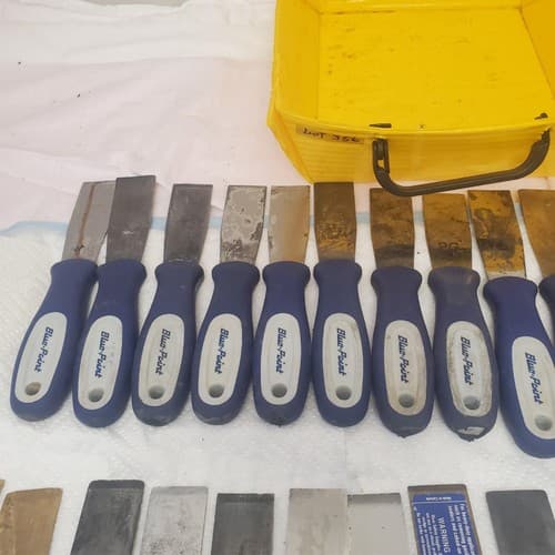 Lot of 31 Blue Point, Hyde Putty Knife Knives Gasket ScraperPaint Remove LOT-356 - Thumbnail 5