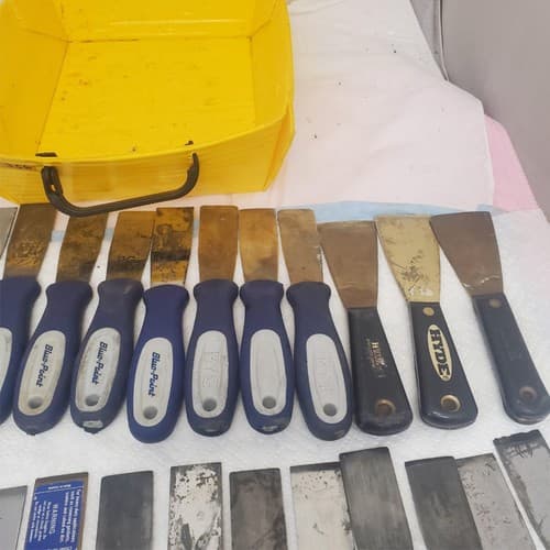 Lot of 31 Blue Point, Hyde Putty Knife Knives Gasket ScraperPaint Remove LOT-356 - Thumbnail 6