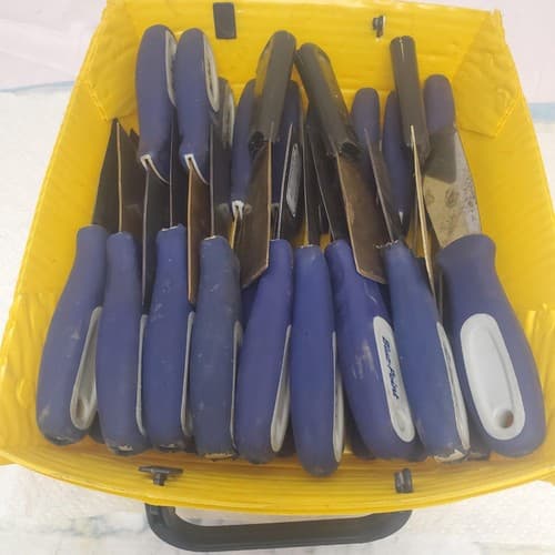 Lot of 31 Blue Point, Hyde Putty Knife Knives Gasket ScraperPaint Remove LOT-356 - Thumbnail 4