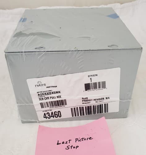 HOFFMAN Enclosure 8 x 8 Inch Nominal Enclosure Carbon Steel ASE8X8X6NK - Thumbnail 6