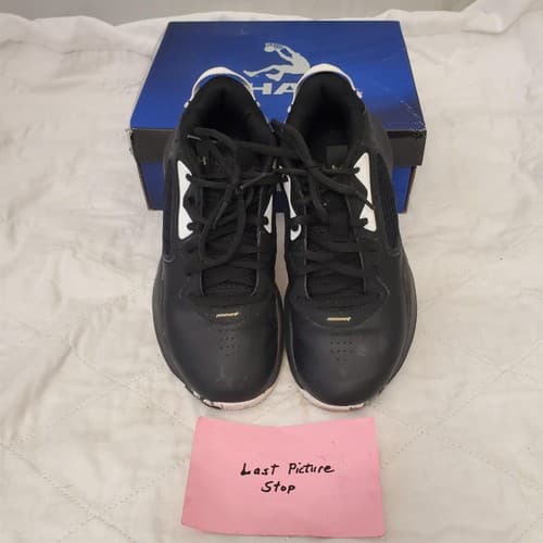 Under Armour Black Lockdown 6 Basketball Shoes Size 3.5 Y - Thumbnail 9