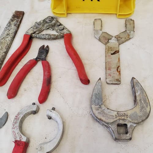 Lot of Assorted Pliers, Files, Crowsfoot Wrench & other Tools LOT-662 - Thumbnail 5