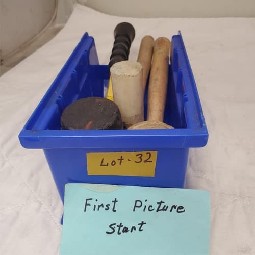 Lot of 3 Assorted Durable Dead Blow Hammer Set LOT-32 - Thumbnail 2