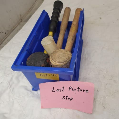 Lot of 3 Assorted Durable Dead Blow Hammer Set LOT-32 - Thumbnail 7