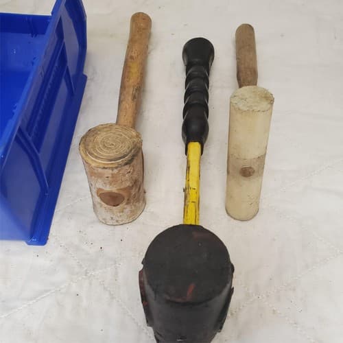 Lot of 3 Assorted Durable Dead Blow Hammer Set LOT-32 - Thumbnail 5