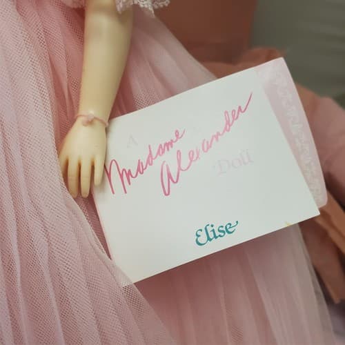 Madame Alexander #1655 Elise Bridesmaid Doll with Box & Stand - Thumbnail 4