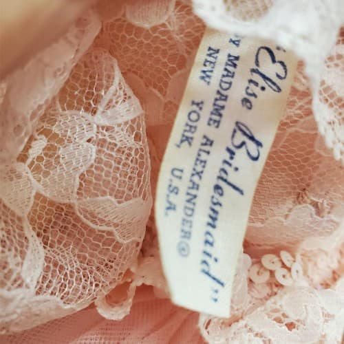 Madame Alexander #1655 Elise Bridesmaid Doll with Box & Stand - Thumbnail 7